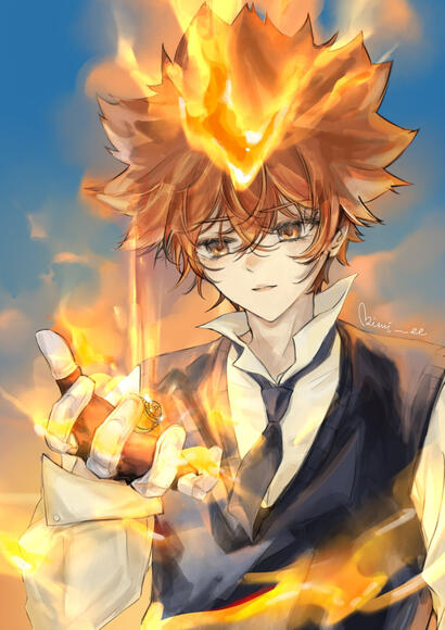 Tsuna - Katekyo Hitman Reborn