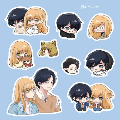 Yamada-kun Lv999 - Sticker Sheet