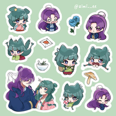 Apothecary Diaries - Sticker Sheet