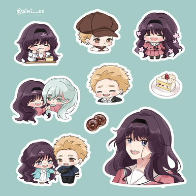 Fragrant Flower - Sticker Sheet